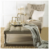Mercana Othello II Short Antiqued Brass Metal Table Candle Holder