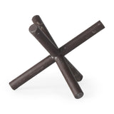 Mercana Astericks I (Large) 10L x 10W Brown Metal Decor Object