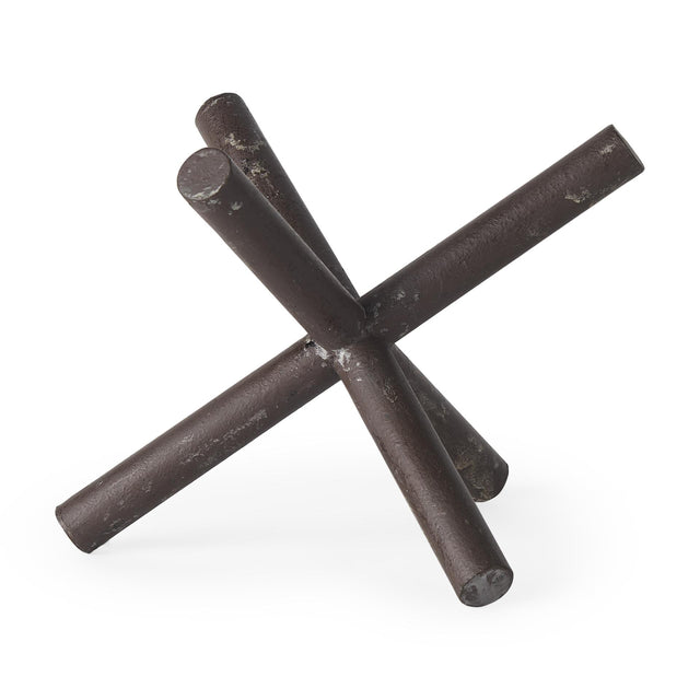 Mercana Astericks I (Large) 10L x 10W Brown Metal Decor Object