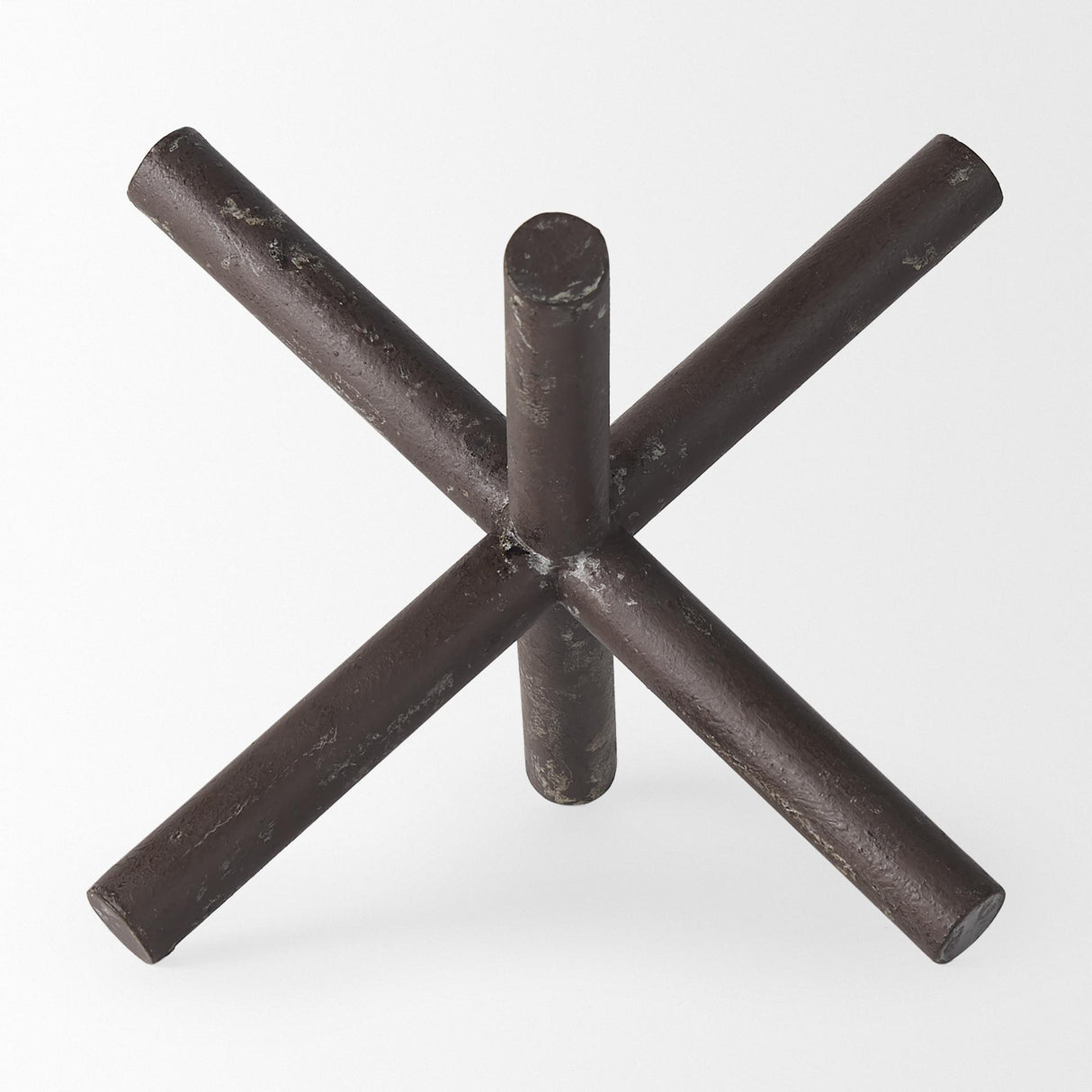 Mercana Astericks I (Large) 10L x 10W Brown Metal Decor Object