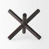 Mercana Astericks II (Medium) 8L x 7W Brown Metal Decor Object