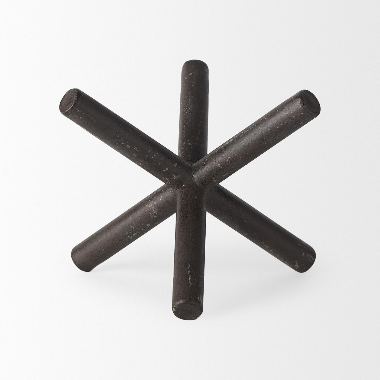Mercana Astericks II (Medium) 8L x 7W Brown Metal Decor Object