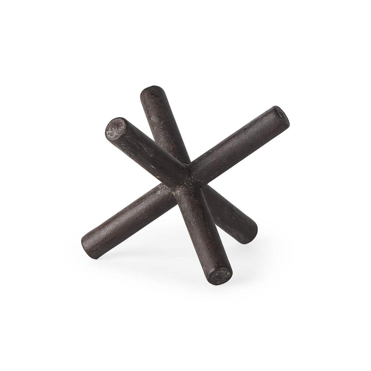 Mercana Astericks III (Small) 6L x 6W Brown Metal Decor Object