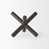 Mercana Astericks III (Small) 6L x 6W Brown Metal Decor Object