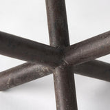 Mercana Astericks III (Small) 6L x 6W Brown Metal Decor Object