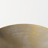 Mercana Chadwick II 13L x 13W Gold Metal Webbed Feet Bowl