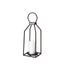 Mercana Kingston II Small Rustic Metal Framed Table Candle Holder