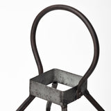 Mercana Kingston II Small Rustic Metal Framed Table Candle Holder