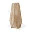 Mercana Allen I Large Natural Wooden Base Oval Vase