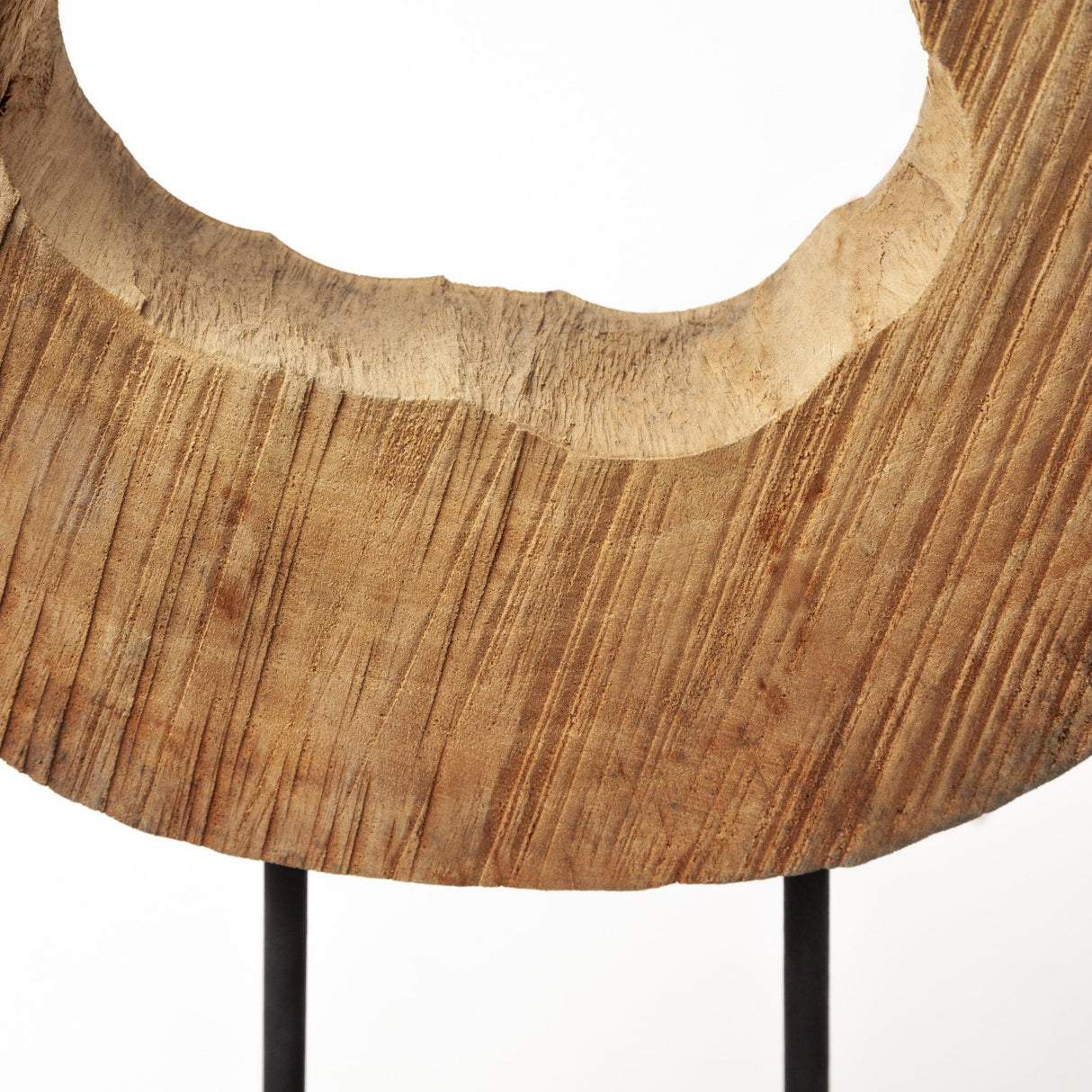 Mercana Ironwood II (Small) 13L x 4W Natural Wooden Circular Object