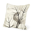 Mercana Edge of Twilight 18 x 18 Leaf Pattern Decorative Pillow Cover