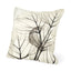Mercana Edge of Twilight 18 x 18 Leaf Pattern Decorative Pillow Cover