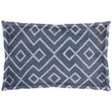 Mercana Boswell III 13 x 21 Blue Diamond Patterned Pillow Cover