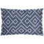 Mercana Boswell III 13 x 21 Blue Diamond Patterned Pillow Cover
