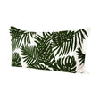 Mercana Boyle II 13 x 21 Green Tropical Palm Leaf Decorative Pillow Cover