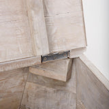Mercana Esagono Octagonal Reclaimed Wood End/Side Table w/ Storage