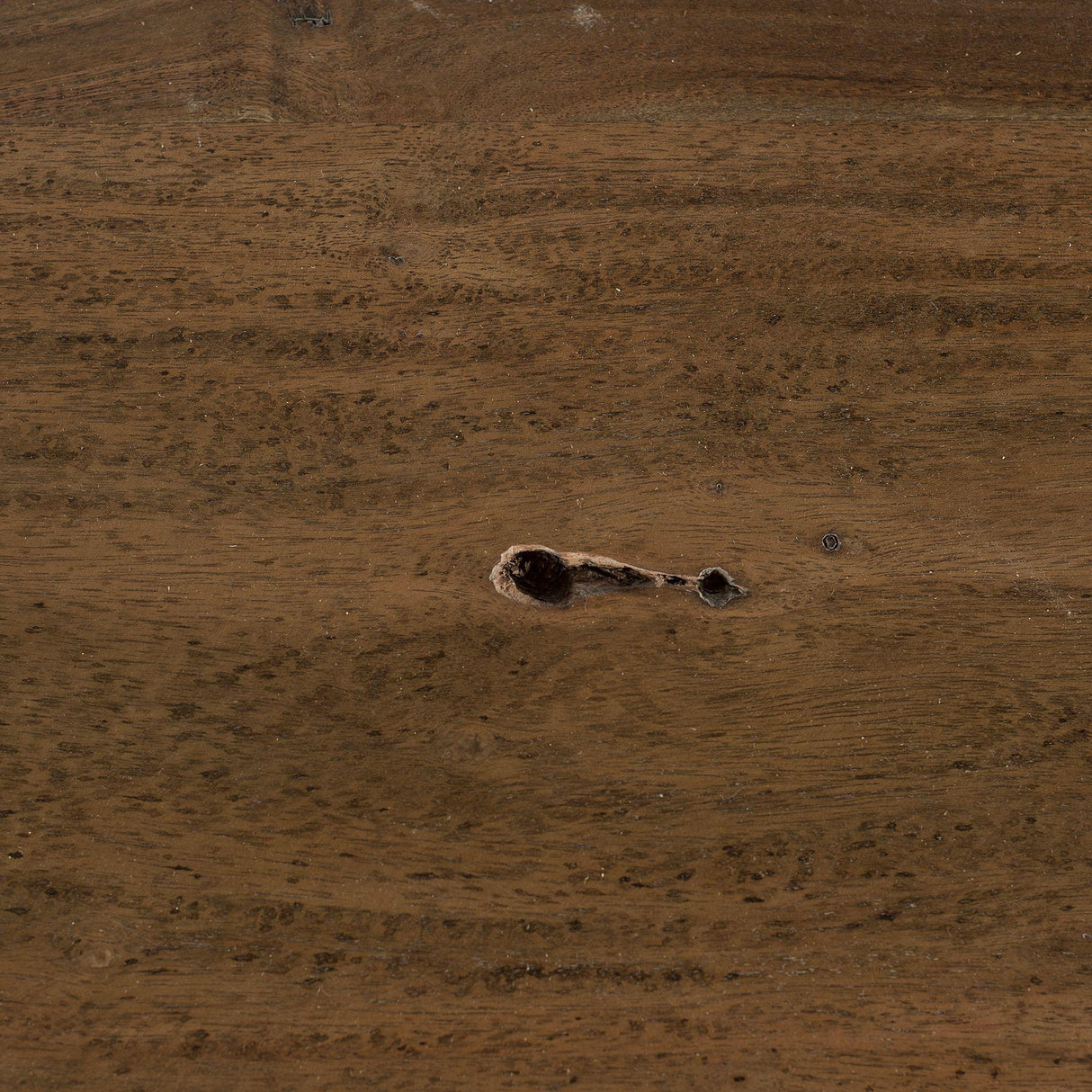 Mercana Papillion II 84.0L x 38.0W x 30.0H Rectangular Natural Wood Top W/Black Iron Base Dining Table