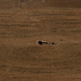 Mercana Papillion II 84.0L x 38.0W x 30.0H Rectangular Natural Wood Top W/Black Iron Base Dining Table