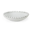 Mercana Basin 16" Round Off-White Glazed Decorative Bowl