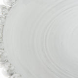 Mercana Basin 16" Round Off-White Glazed Decorative Bowl