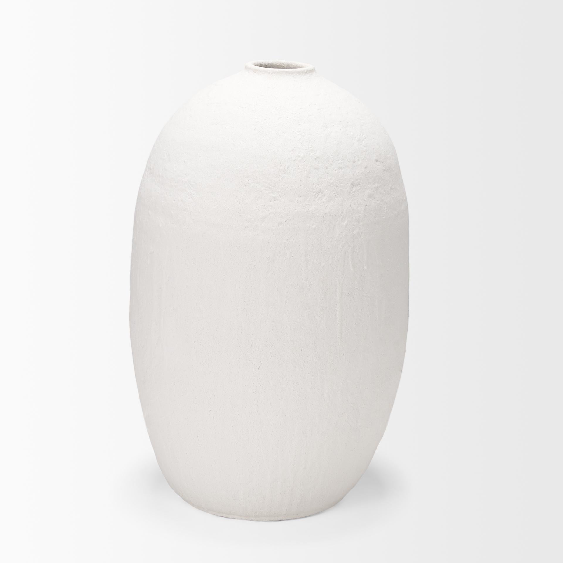 Mercana Karakum Textured Ceramic Vase - Thumbnail 5