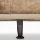 Mercana Cobain I 84" Brown Leather Two Seater Sofa