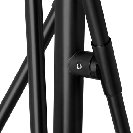 Mercana Connor II 84" Black Metal Glass Globe Three Light Floor Lamp