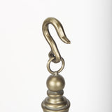 Mercana Gerson II Small Cage-Style Gold Metal Candle Holder Lantern