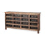 Mercana Wilton I 63x16 Reclaimed Wood and Metal 16 Drawer Sideboard