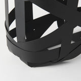 Mercana Tyrell (Set of 2) 23L x 11W; 18L x 8W Black Iron Metal Baskets