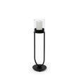 Mercana Salah I Small Black Iron Table Candle Holder