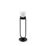 Mercana Salah I Small Black Iron Table Candle Holder