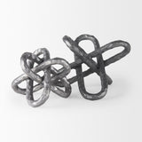 Mercana Wilhelm I (Small) 7L x 7W Silver Metal Link Decor Object