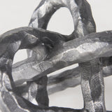 Mercana Wilhelm I (Small) 7L x 7W Silver Metal Link Decor Object