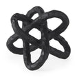 Mercana Wilhelm I (Small) 7L x 7W Black Metal Link Decor Object