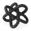 Mercana Wilhelm I (Small) 7L x 7W Black Metal Link Decor Object