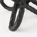 Mercana Wilhelm II (Large) 10L x 10W Black Metal Link Decor Object