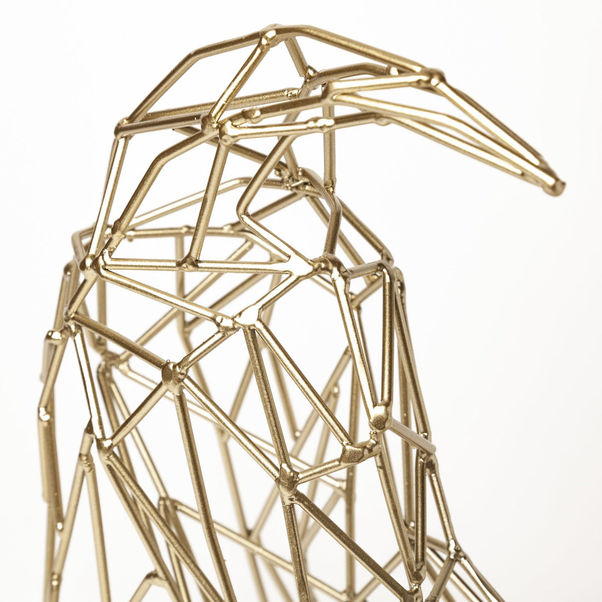 Mercana Frankie II 13L x 6W Gold Wire Framed Dog Shaped Decor