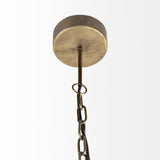 Mercana Dyson I 18x18 Black Metal Triangular Orb Pendant Light