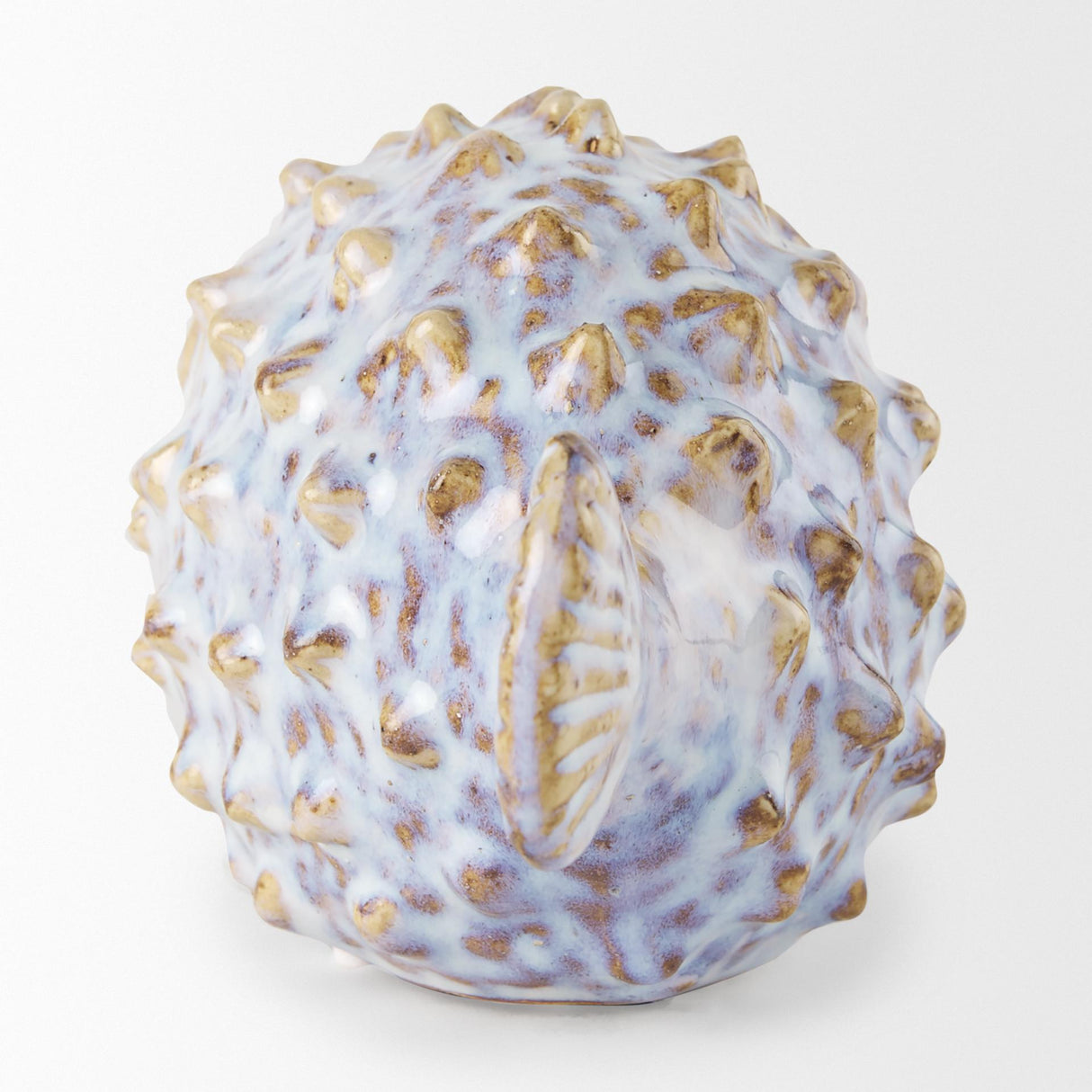 Mercana Spike I (Small) 8L x 4W Off-White Ceramic Puffer Fish