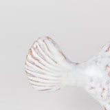 Mercana Spike II (Large) 10L x 6W Off-White Ceramic Puffer Fish