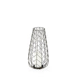 Mercana Petiole I Small Gold Toned Metal Table Candle Holder