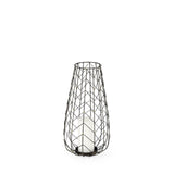 Mercana Petiole I Small Gold Toned Metal Table Candle Holder
