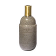 Mercana Toba II Tall Brown/Gold Spotted Gourd Style Vase