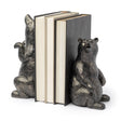 Mercana Sleuth (Set of 2) 9L x 8W Grizzly Bear Bookends