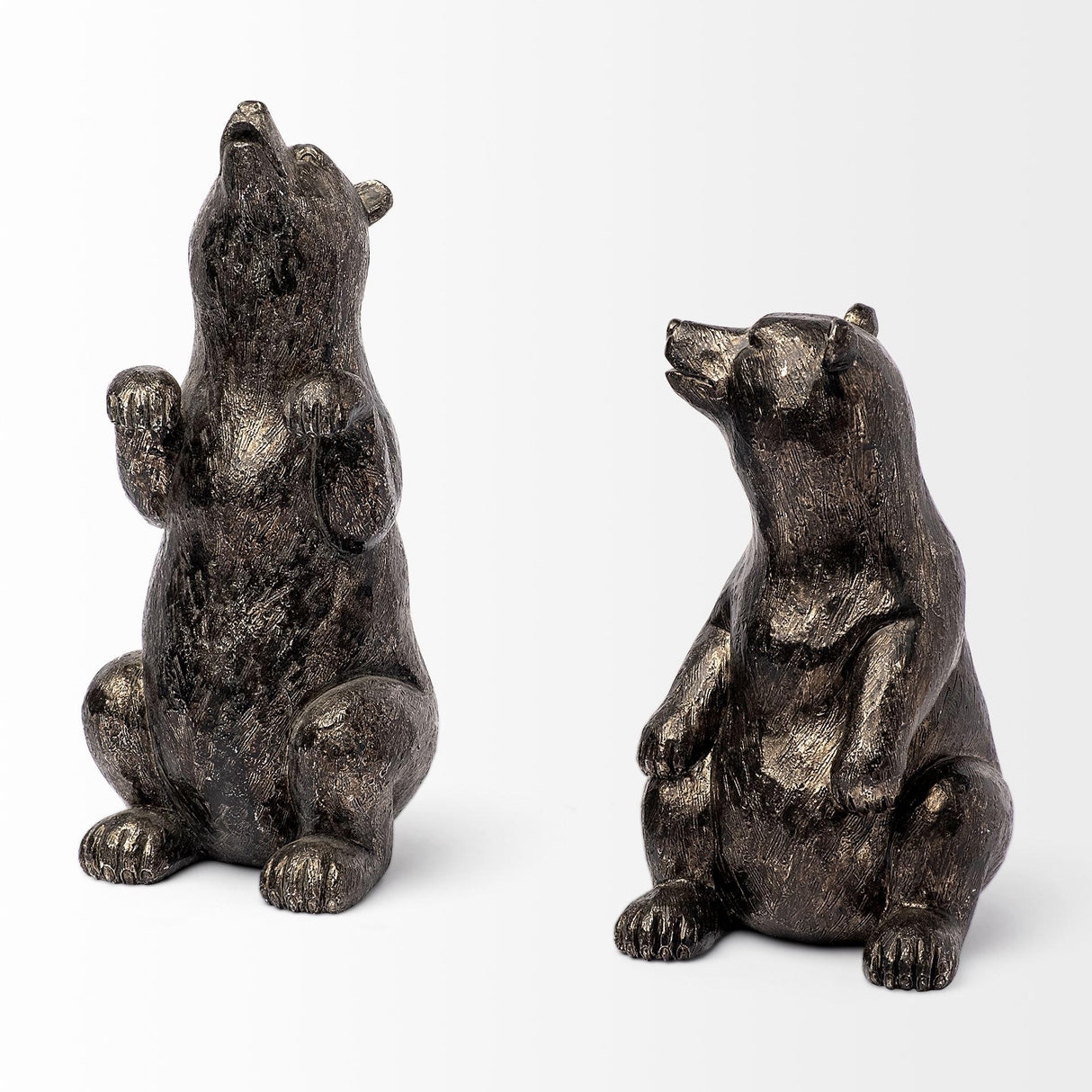 Mercana Sleuth (Set of 2) 9L x 8W Grizzly Bear Bookends