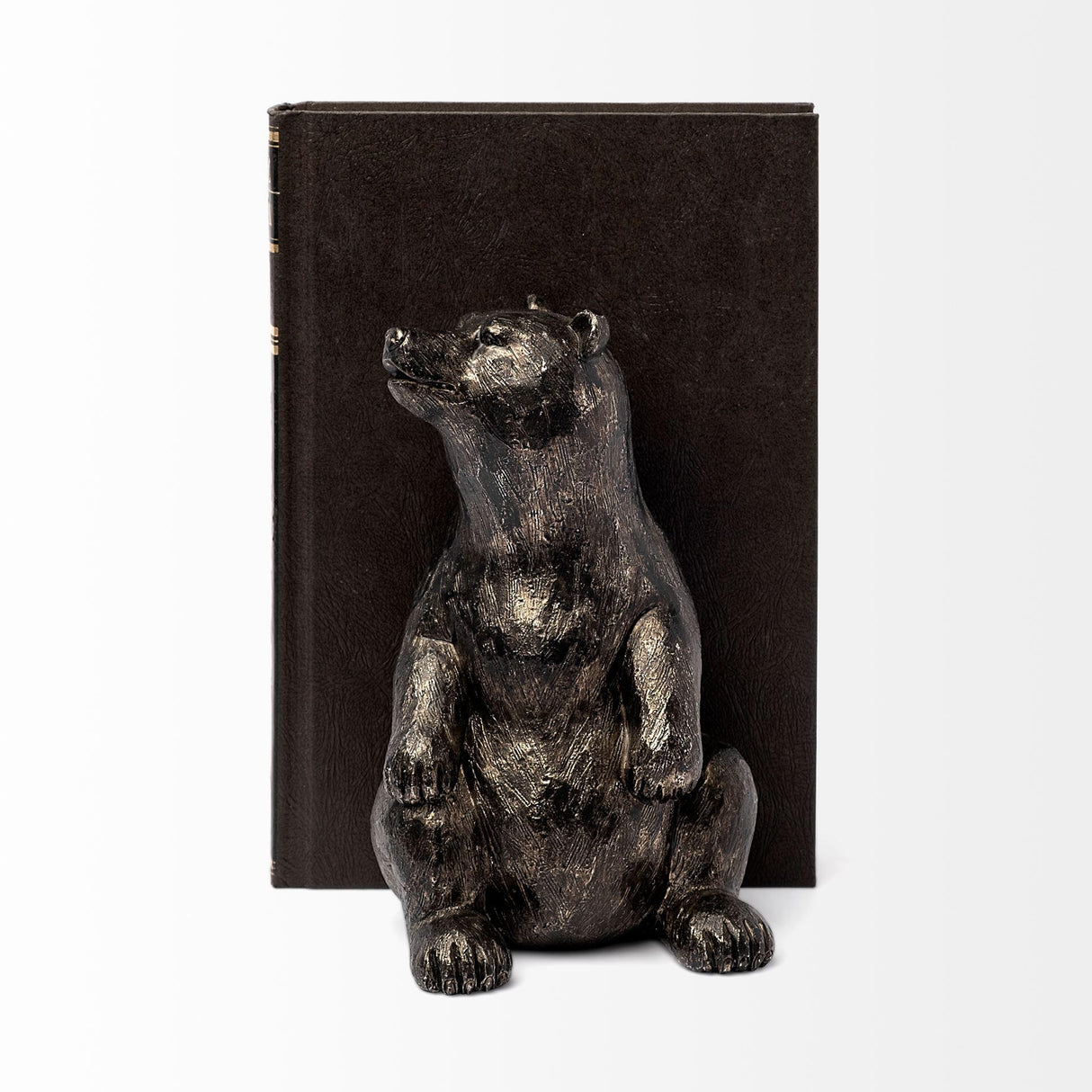 Mercana Sleuth (Set of 2) 9L x 8W Grizzly Bear Bookends