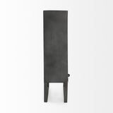Mercana Felix Gray Metal Square Table Clock