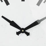 Mercana Felix Gray Metal Square Table Clock