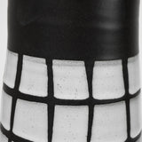 Mercana Luanda Large Black/White Large Ceramic Vase